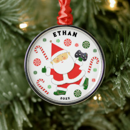 ビデオゲーマークリスマス2024収集可能 メタルオーナメント