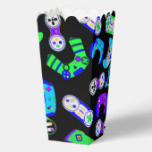 ビデオゲーマーゲーム子供の誕生日パーティー フェイバーボックス (裏面)