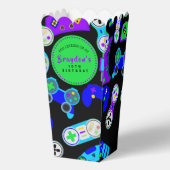 ビデオゲーマーゲーム子供の誕生日パーティー フェイバーボックス (正面)