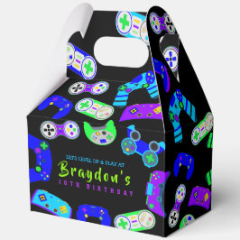 ビデオゲーマーゲーム子供の誕生日パーティー フェイバーボックス