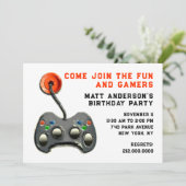 ビデオゲーマーバースデーパーティー 招待状 (スタンド正面)