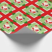 ビデオゲーマーホリデーギフト ラッピングペーパー (角)