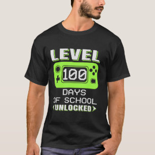ビデオゲーマー学生100th日先生100日/ tシャツ