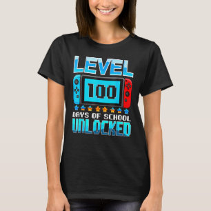 ビデオゲーマー100th日先生100学校Bの日 Tシャツ
