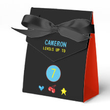 ビデオゲーマー レッド ブラック アーケード 7歳の誕生日