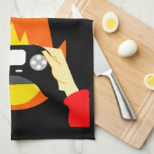 ビデオゲーマー：私はゲーム遊をやらない キッチンタオル (四つ折り)