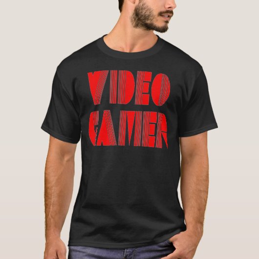 ビデオゲーマー Tシャツ (正面)