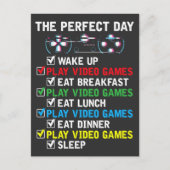 ビデオゲーミングキッズガおもしろいーマー ポストカード (正面)