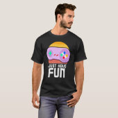 ビデオゲーミングコントローラゲーマー1 Tシャツ (正面フル)
