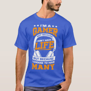 ビデオゲーミングコンピュータゲームゲーマーギフト Tシャツ