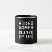 ビデオゲームで人生が台無しになった マグカップ (中央)