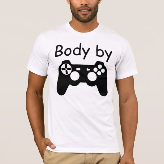 ビデオゲームによる体はワイシャツに合いました Tシャツ (正面)