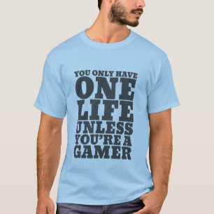 ビデオゲームのおたくのためのおもしろいなゲーマーのTシャツ Tシャツ