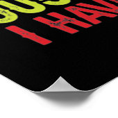 ビデオゲームのない1日 – ゲーマーおもしろいとゲーム ポスター (角)