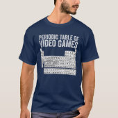 ビデオゲームのゲーマー要素の定期カッコいい的な表 Tシャツ (正面)