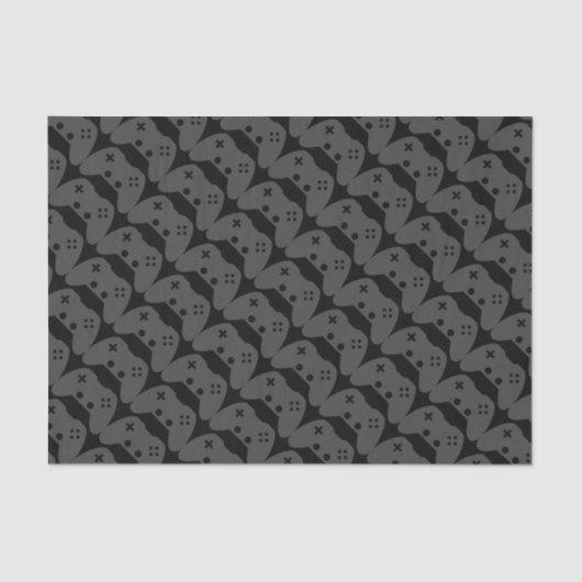 ビデオゲームのコントローラーのティッシュペーパー 薄葉紙 (正面)