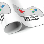 ビデオゲームのチャンピオン ラッピングペーパー (ロールコーナー)