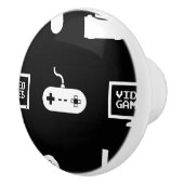 ビデオゲームのテーマの賭博のデザインのビデオゲームのゲーマー セラミックノブ (右)