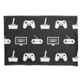 ビデオゲームのテーマの賭博のデザインのビデオゲームのゲーマー 枕カバー (正面)