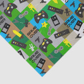 ビデオゲームのトラックのゲーマー 薄葉紙 (詳細)