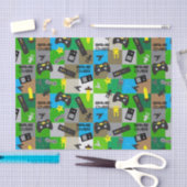 ビデオゲームのトラックのゲーマー 薄葉紙 (クラフト)