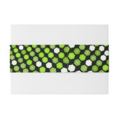 ビデオゲームのバーの（ユダヤ教の）バル・ミツバーの招待状の一致の覆い 招待状ベリーバンド (裏面例)