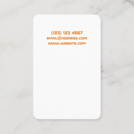 ビデオゲームのパッドコンソールスタイルの一見 名刺 (裏面)