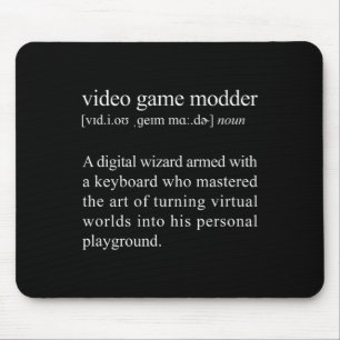 ビデオゲームのモデダ定義 – ビデオゲームのモデディング マウスパッド