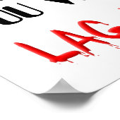 ビデオゲームのラグタイムの暴力のサインおもしろいポスター ポスター (角)