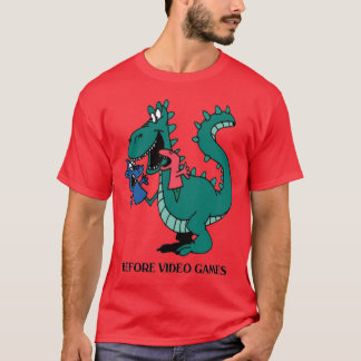 ビデオゲームの前 Tシャツ