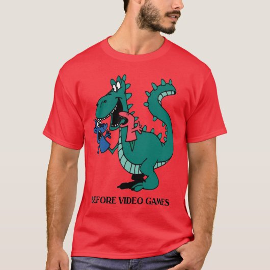 ビデオゲームの前 Tシャツ (正面)