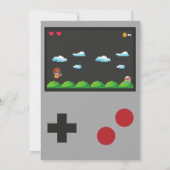 ビデオゲームの感謝カード サンキューカード (裏面)