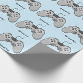 ビデオゲームの日 ラッピングペーパー (角)