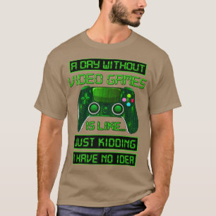 ビデオゲームの無おもしろい日Video Gamer Gift G Tシャツ