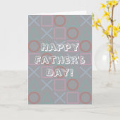 ビデオゲームの父の日カード カード (黄色い花)