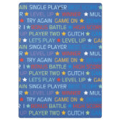 ビデオゲームの言葉 クリップボード (裏面)