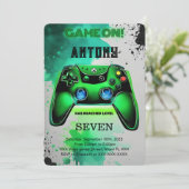 ビデオゲームの誕生日 招待状 (スタンド正面)