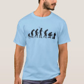 ビデオゲームの進化ゲーマー Tシャツ (正面)