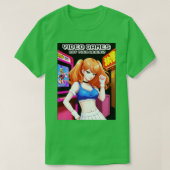 ビデオゲームはあなたの脳を腐らせる70 Tシャツ (デザイン正面)