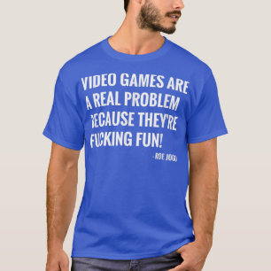 ビデオゲームは問題実在のビデオゲームのポッドキャスト Tシャツ