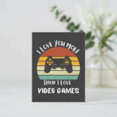 ビデオゲームよりも愛してる シーズンポストカード (スタンド正面)