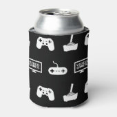 ビデオゲームをテーマにしたゲームデザインビデオゲームゲーマー 缶クーラー (缶正面)