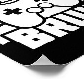 ビデオゲームをプレイ中 - ゲーマーメメ - おもしろ動画 ポスター (角)