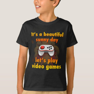 ビデオゲームを遊ぼう Tシャツ