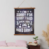 ビデオゲームウォールデコつるアのタペストリー 吊り下げ型タペストリー (寝室)