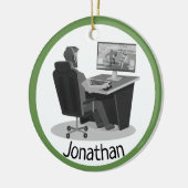 ビデオゲームオーナメント セラミックオーナメント (左)