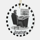 ビデオゲームオーナメント セラミックオーナメント (左)