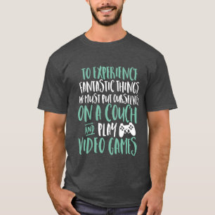 ビデオゲームギークおよびゲーマーのためのおもしろTシャツ Tシャツ