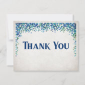 ビデオゲームギーク結婚の サンキューカード (正面)