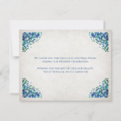 ビデオゲームギーク結婚の サンキューカード (裏面)